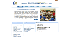Desktop Screenshot of apcs.hcmus.edu.vn